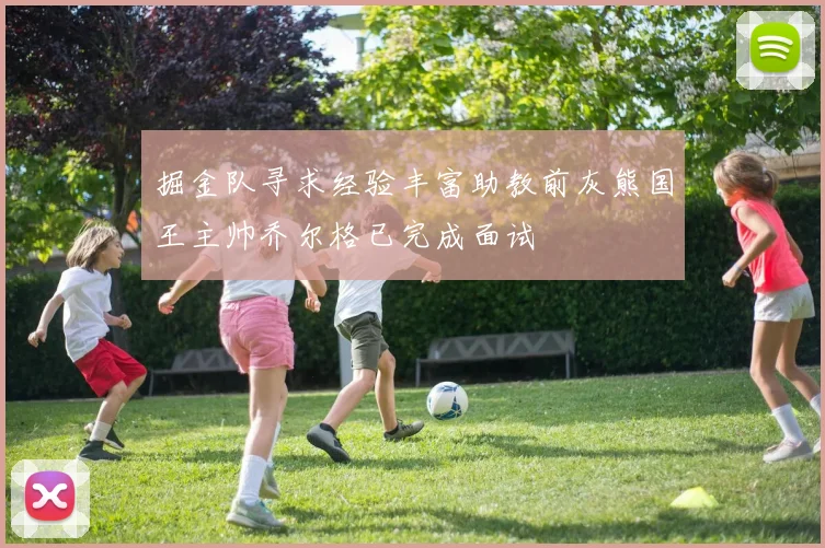 掘金队寻求经验丰富助教前灰熊国王主帅乔尔格已完成面试